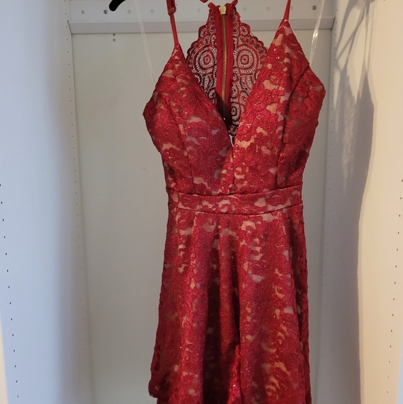 Red Fancy Dress - Picture 2 of 7